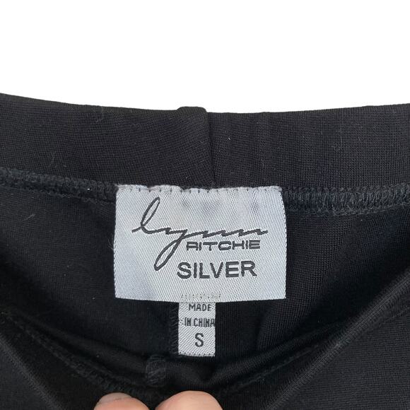 Lynn Ritchie Black Stretch Pants Sz S - Picture 4 of 6